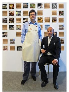 El chef Pepe Rodríguez y Luis Moreno presentan en Madrid el mercado de San Agustín