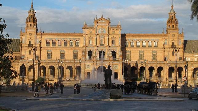 Plaza de España, en Sevilla