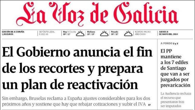 El nuevo pedido para Navantia Ferrol, en portada