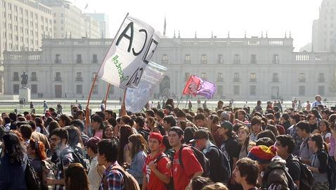 Los estudiantes chilenos también se levantan contra Bachelet