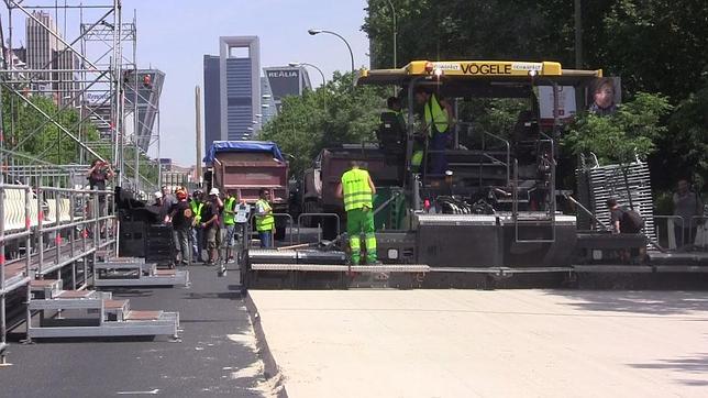 La Castellana se prepara para las carreras de caballos
