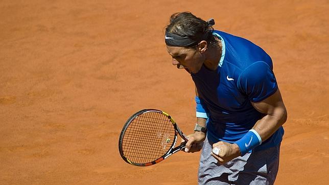 Nadal, a rematar en Madrid