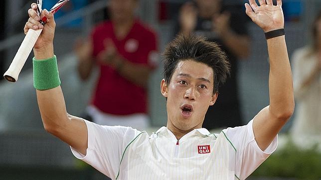 Nishikori, épico finalista en Madrid