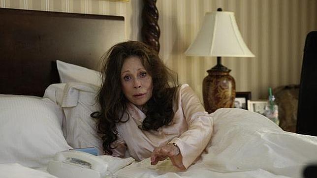 Faye Dunaway, en una escena de la película «Master Class»