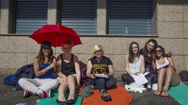 Acampadas a dos meses del concierto de One Direction en Madrid