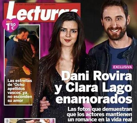 Dani Rovira y Clara Lago, actores de «8 apellidos vascos», ya no esconden su noviazgo