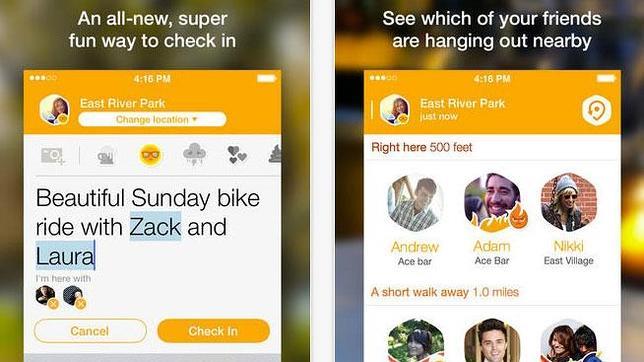 Así funciona Swarm, la nueva aplicación de Foursquare para localizar amigos