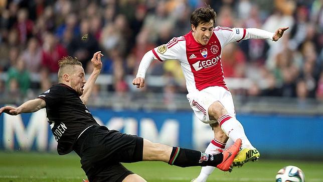 Bojan Krkic solo ha podido marcar cuatro goles en el Ajax campeón de Liga holandesa