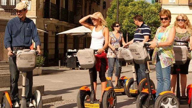 Los Segway HH cada vez son más frecuentes en el paisaje urbano madrileño