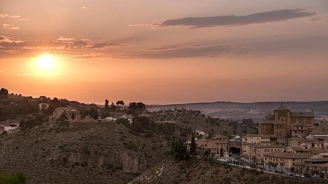 Atardecer desde la ermita de la Virgen de la Cabeza, en Toledo