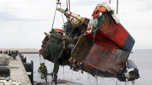 Así quedó el «Santa Ana»