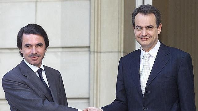 José María Aznar y José Luis Rodríguez Zapatero