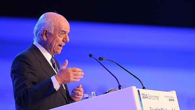 El presidente del Grupo BBVA, Francisco González