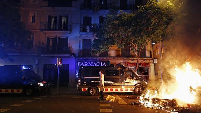 La Policía destapa conexiones anarquistas en los disturbios de Can Vies