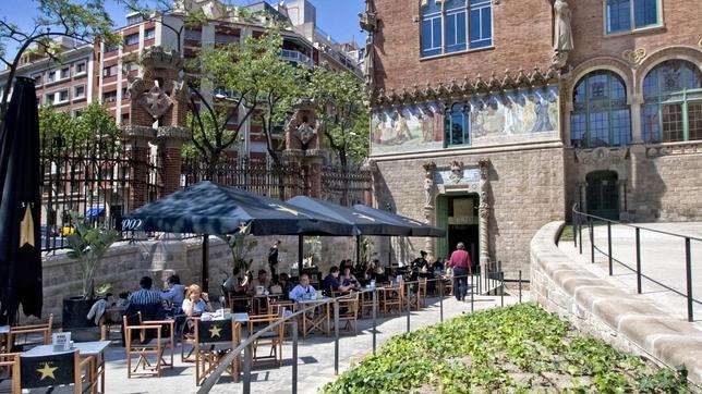 Está ubicado en el recién remodelado recinto de Sant Pau