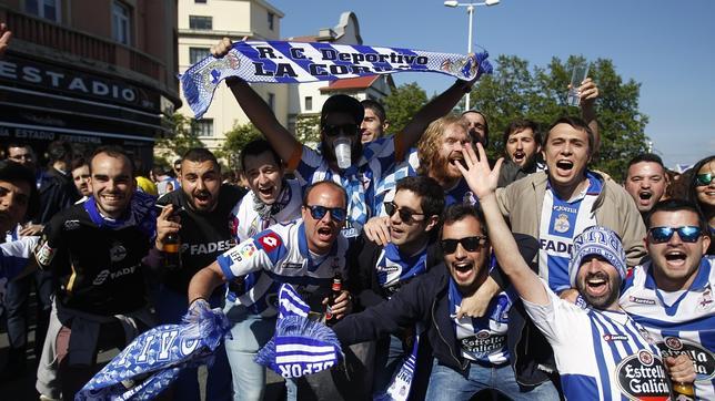 La Coruña se prepara para el ascenso