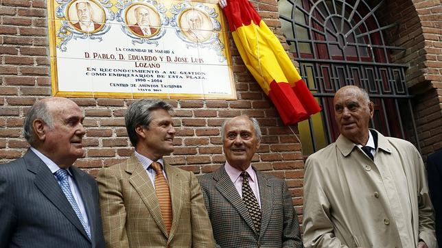 Los hermanos Lozano y Espartaco en Las Ventas