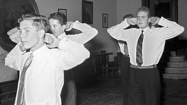 El joven Príncipe Juan Carlos se formó en el madrileño Instituto San Isidro