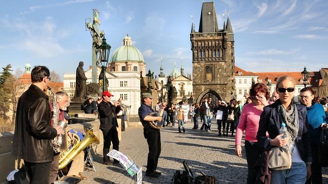 El Puente Carlos, en Praga