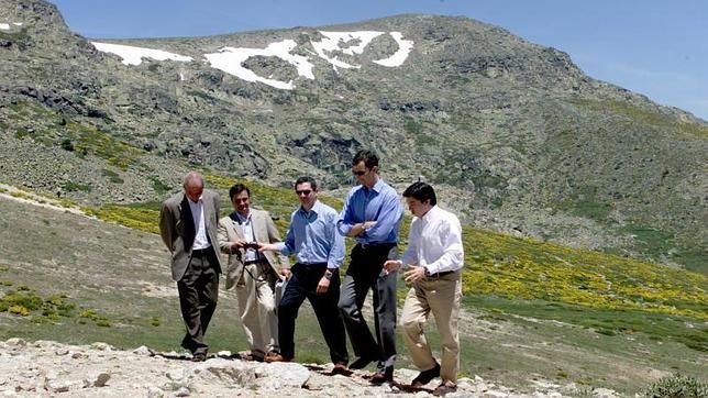 El 7 de junio de 2001 el Príncipe realizó una visita por la sierra de Madrid