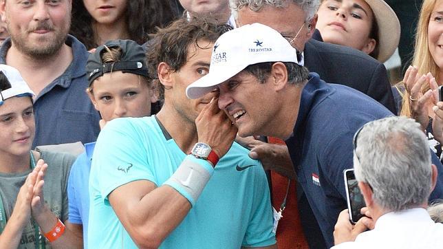 Toni Nadal: «Rafa terminó con calambres y al límite»