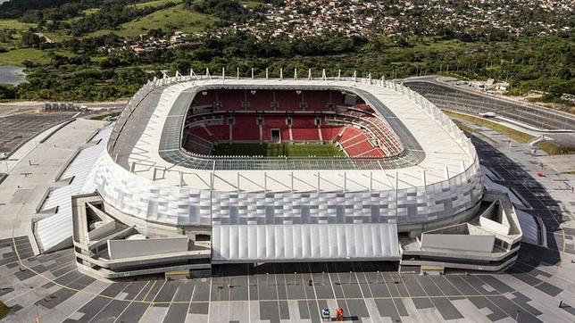 El estadio Arena Pernambuco