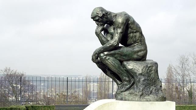 «El pensador», de Auguste Rodin