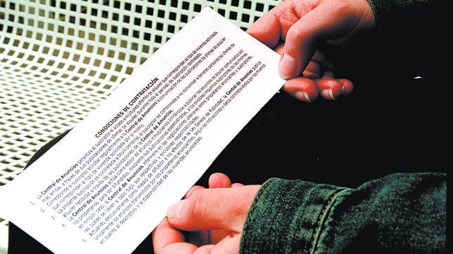 Se sancionará a quien no suministre las condiciones generales de contratación