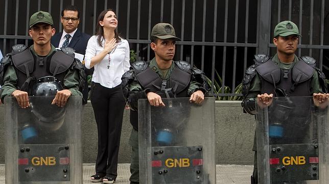 María Corina fue interrogada durante siete horas por un magnicidio a Maduro