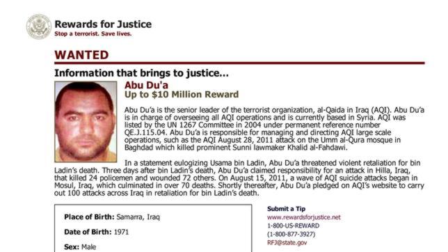 Al Baghdadi a sus captores estadounidenses: «Nos vemos en Nueva York»