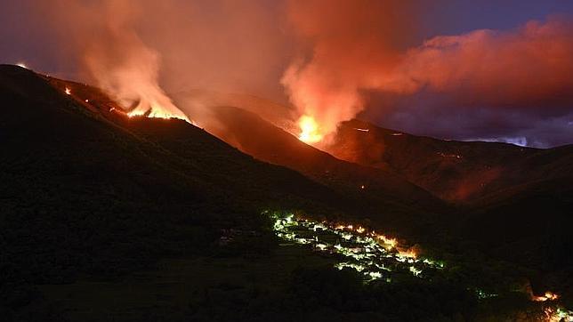 Rescatado «in extremis» de morir abrasado