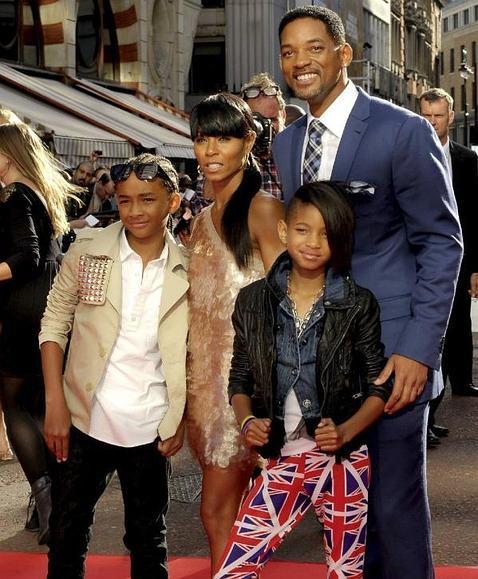 Los hijos de Will Smith y su afición a dormir con serpientes