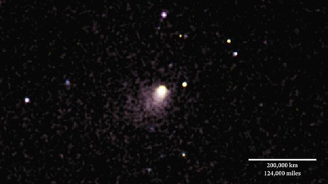 El cometa que rozará Marte expulsa 50 litros de agua por segundo