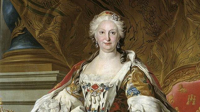 Retrato de Isabel de Farnesio, por Louis-Michel van Loo (1739)