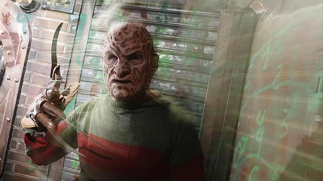 Abel Perales, el responsable del Caserón, disfrazado de Freddy