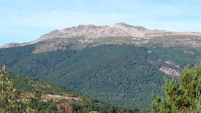 Macizo de Peñalara, visto desde Rascafría