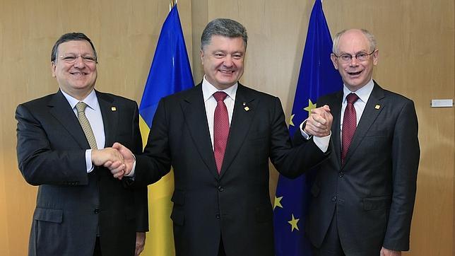 Ucrania, Moldavia y Georgia firman los acuerdos de asociación y libre comercio con la UE