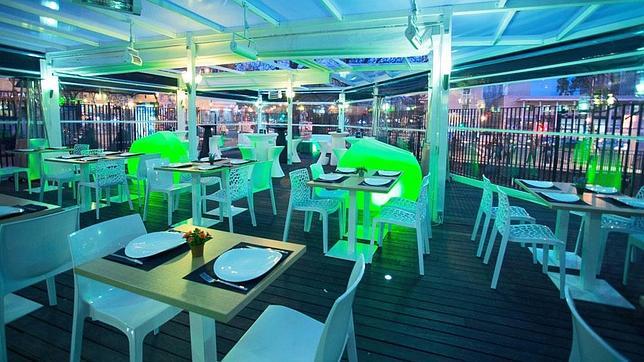 La terraza se ubica en la esquina de la calle Alcalde Sáiz de Baranda con Doctor Esquerdo