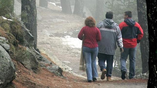 Rescatan gracias al «WhatsApp» a un peregrino perdido en la Fuenfría