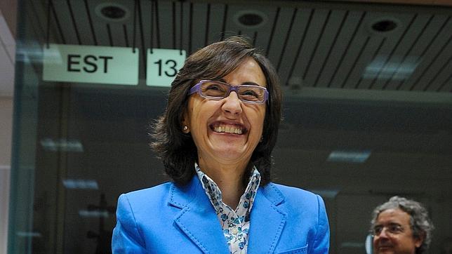 Rosa Aguilar en una fotografía cuando era ministra de agricultura