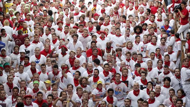 Corredores en el encierro