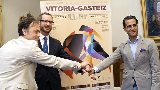 Castella, Fandiño y Talavante, estreno de figuras en la Feria de Vitoria