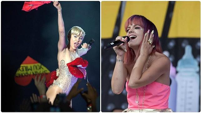 Lily Allen y Miley Cyrus serán pareja profesional durante la gira Bangerz