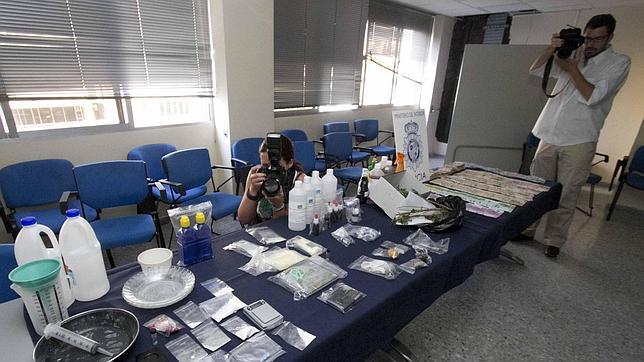 Operación contra tráfico drogas