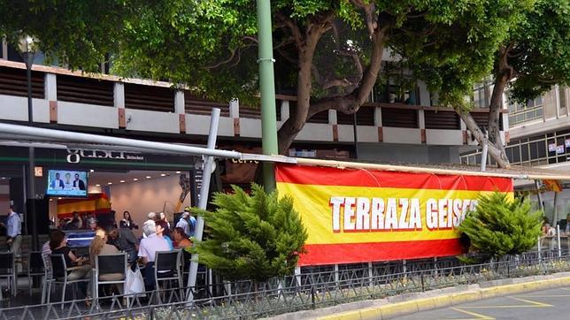 Vista de la Terraza Géiser, en Las Palmas de Gran Canaria