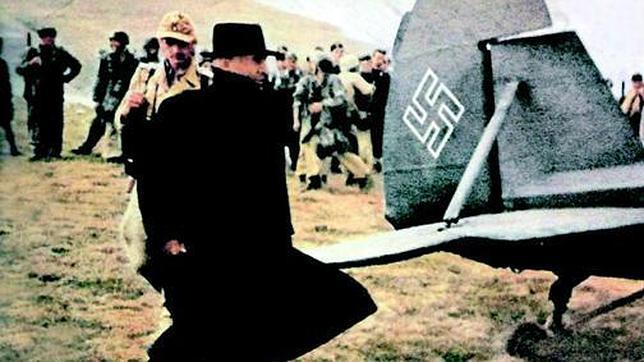 Caída, prisión y liberación de Mussolini