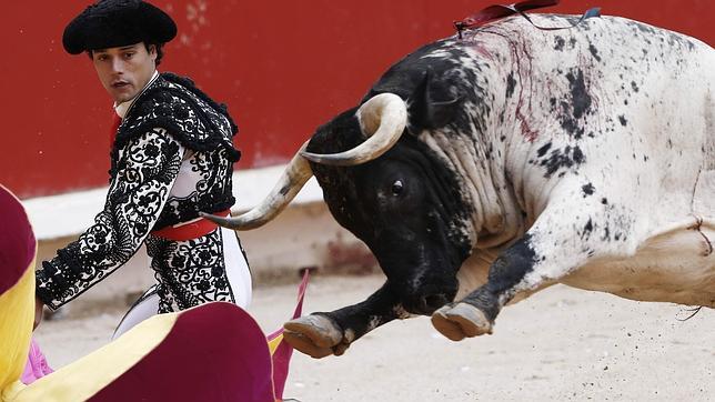 Lección de hombría de Miguel Abellán en San Fermín