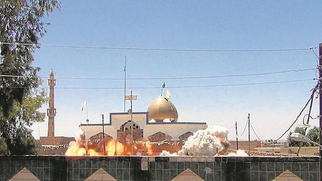 Los yihadistas dinamitan varios templos chiíes en su «califato» iraquí