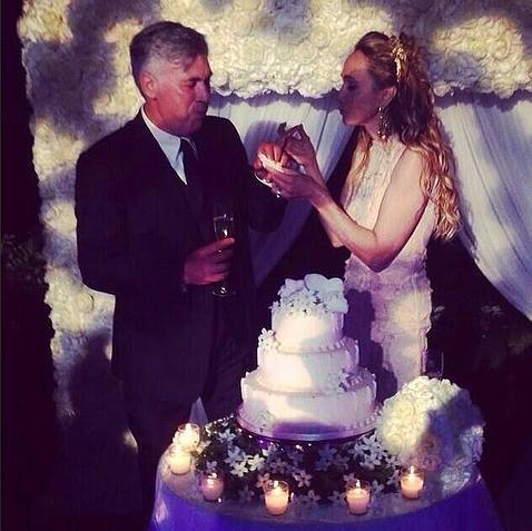 Así fue el «sí, quiero» de Carlo Ancelotti y Mariann Barrena