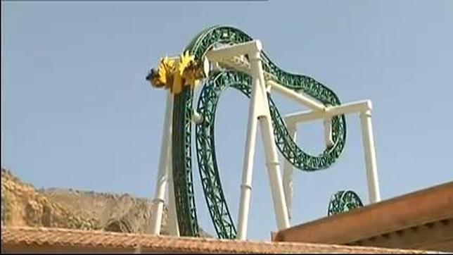 Una testigo: «El arnés se le abrió y cayó en la curva justo antes de acabar»